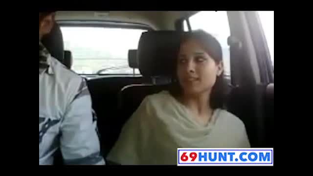 Pakistani couple dating in car