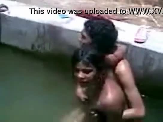 Indian women naked in swimming pool